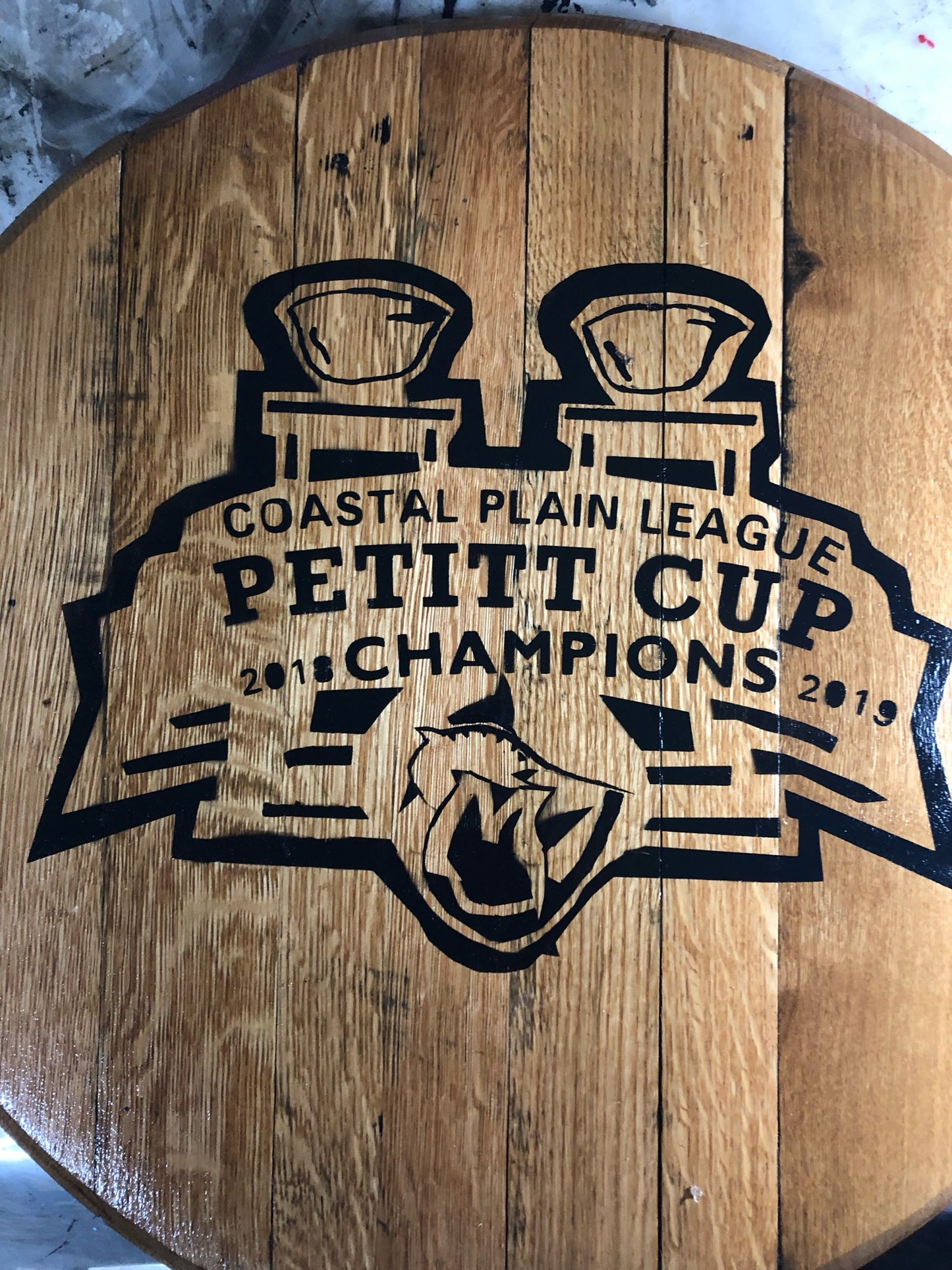 Custom Barrel Head Signs