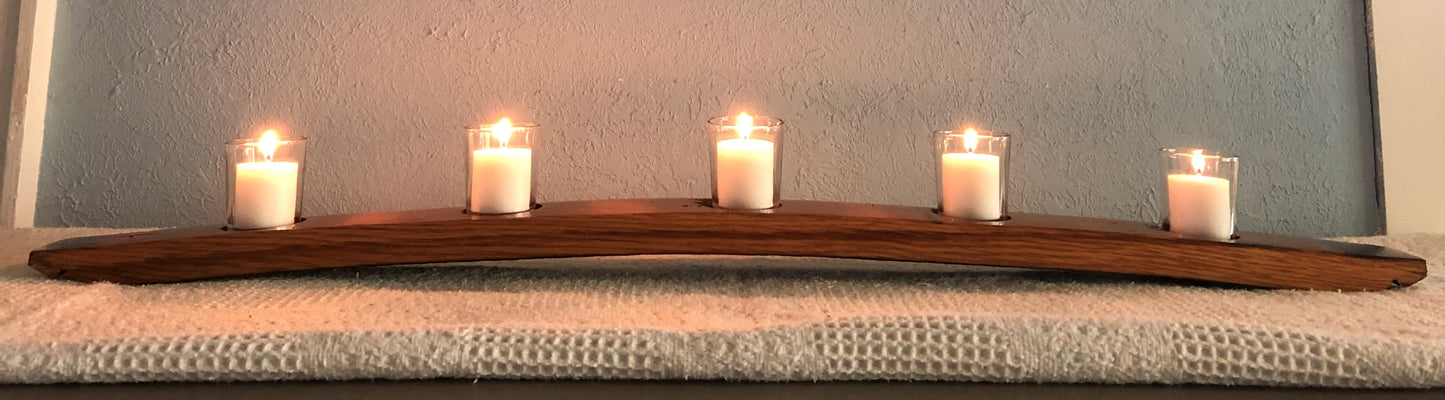 Stave Candle Holder