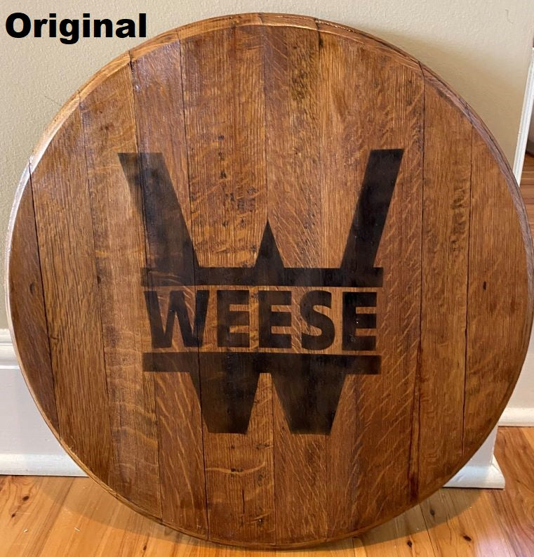 Custom Barrel Head Signs