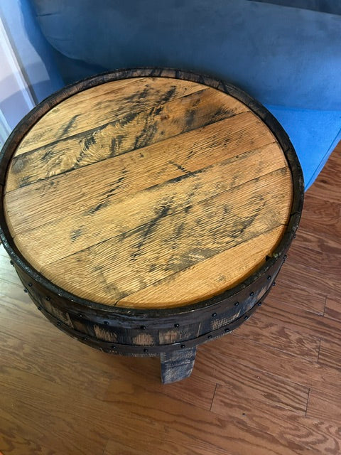 Barrel Head Side Table