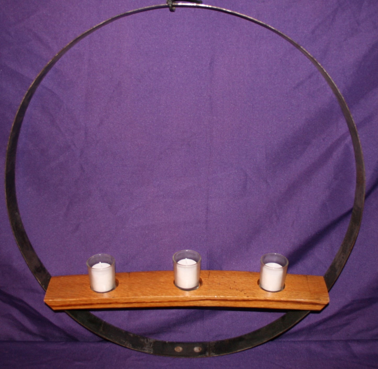 Barrel Ring candle holder