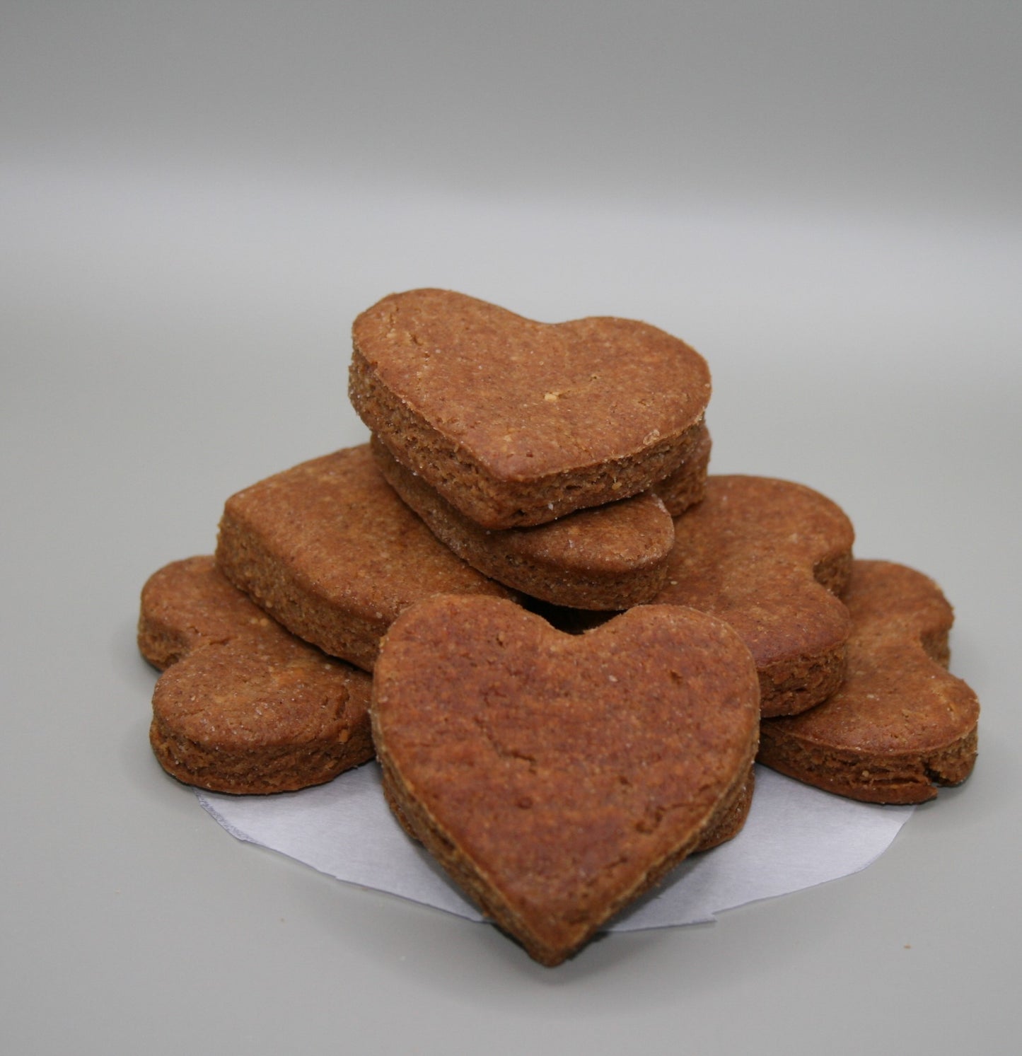 Crunchy Peanut Butter Hearts