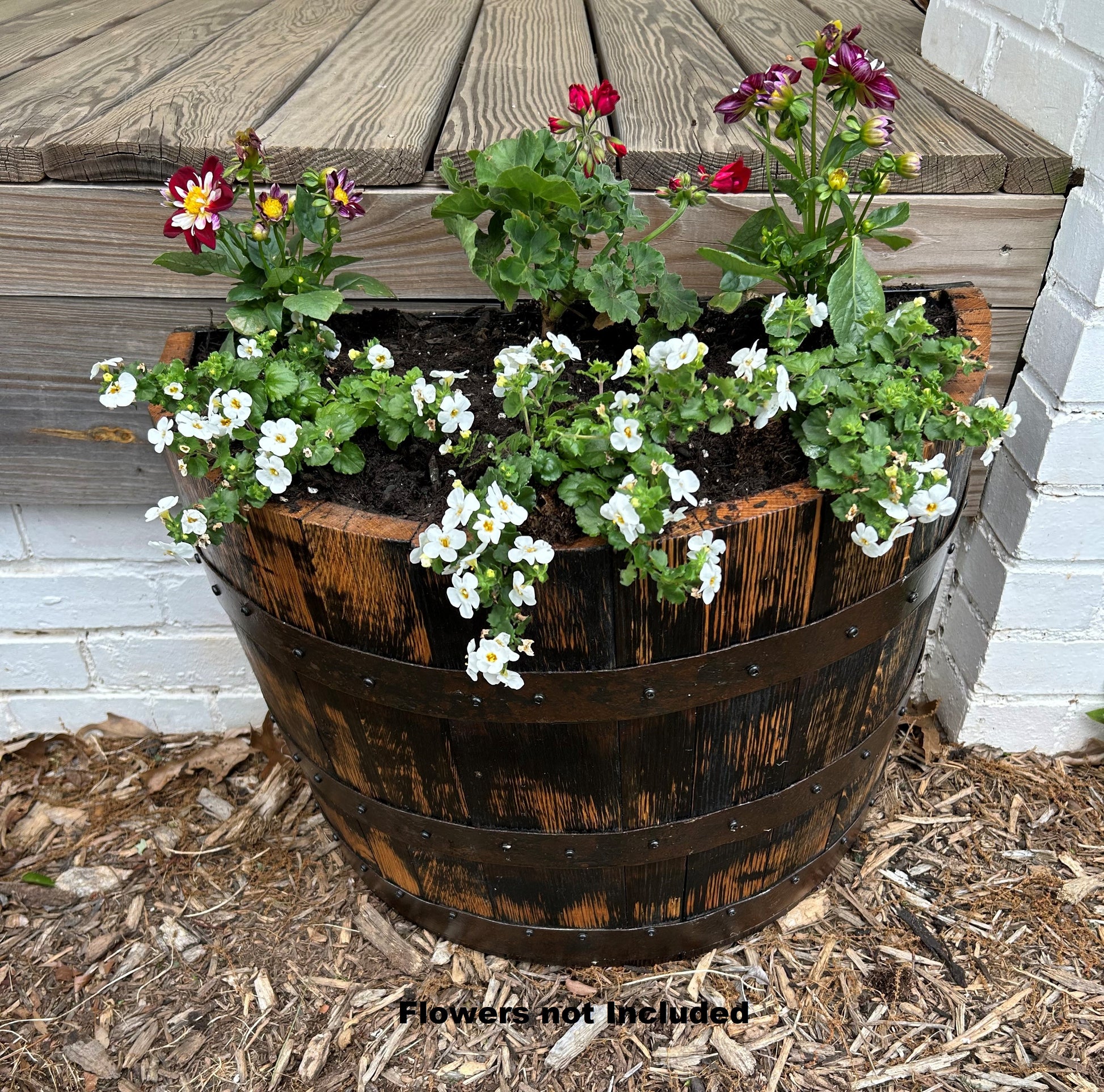 barrel pot planter 1/4 Barrel Planter – Shady Grove Ventures