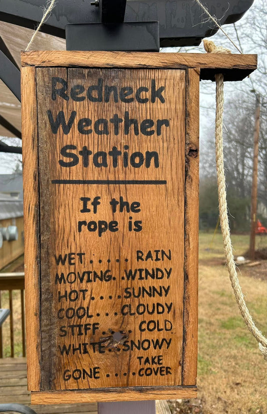 Redneck Weather Station