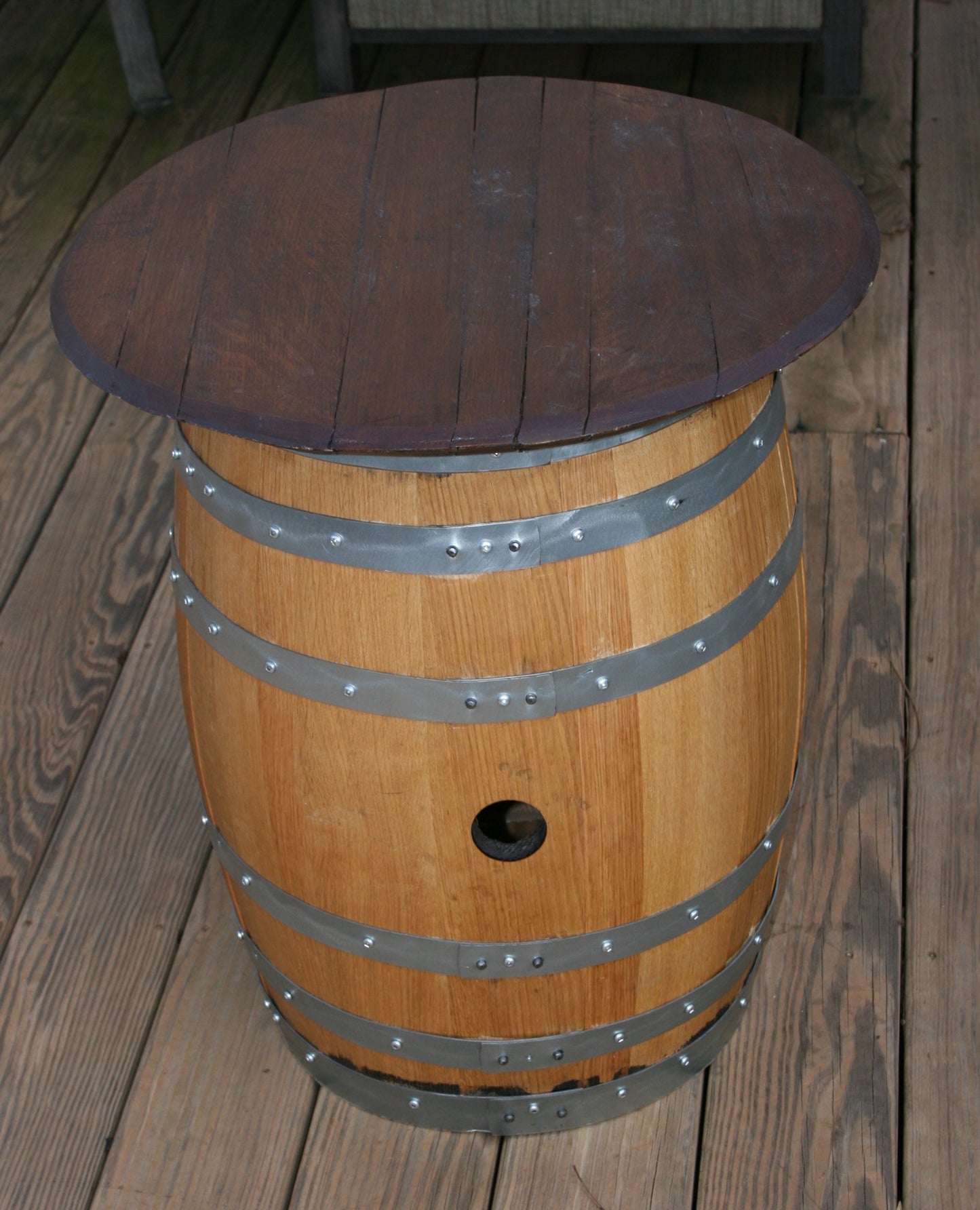 Small Barrel Table