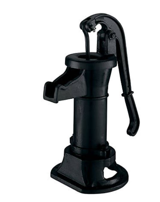 Half Barrel Water Fountain