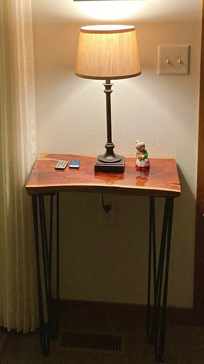 Live Edge Console Table