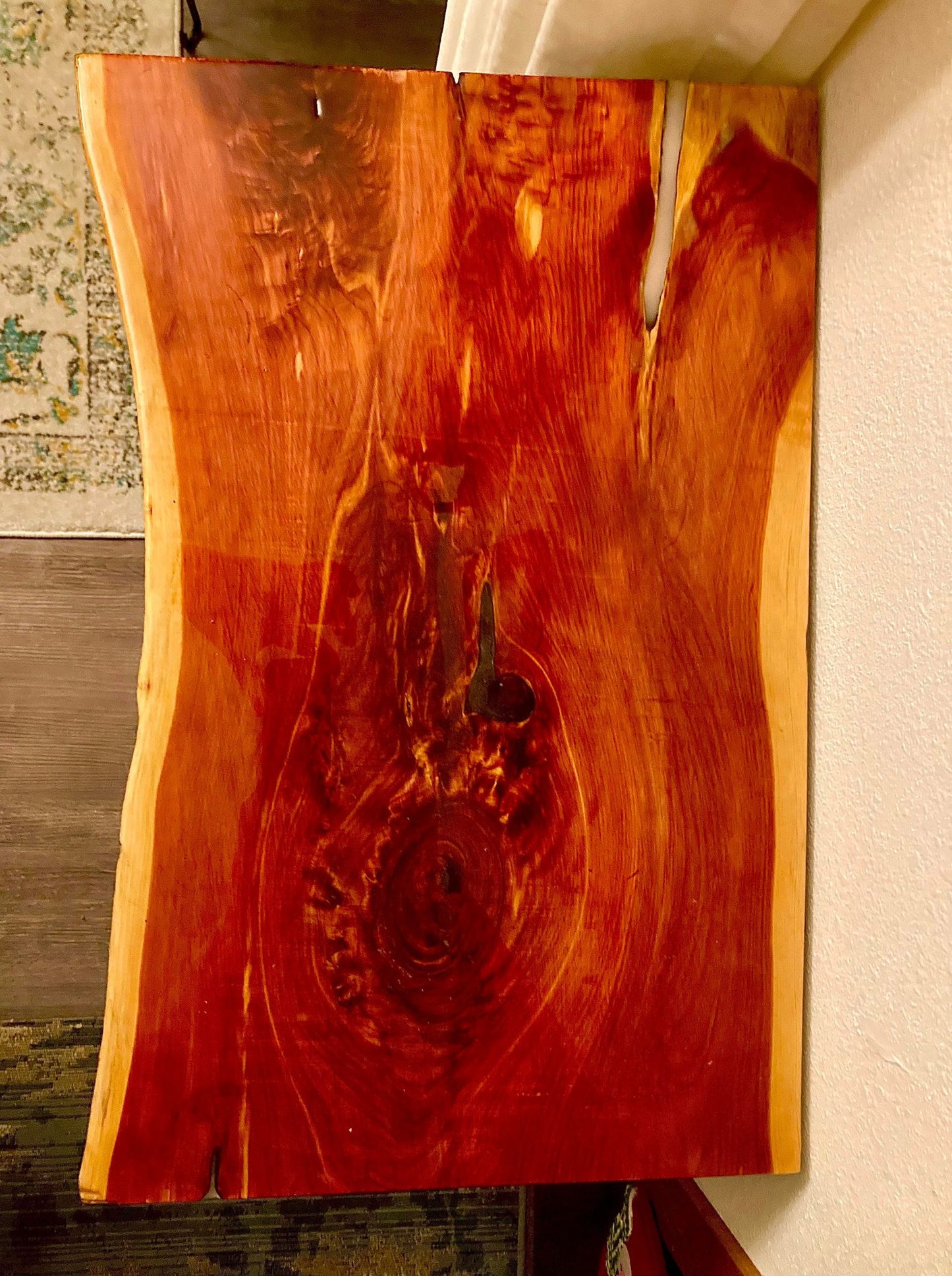 Live Edge Console Table